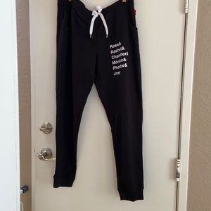 New with Tags.  Friends TV show sweatpant joggers.  Size Large